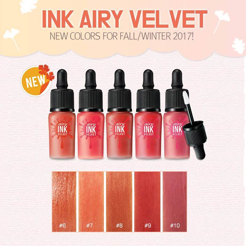 Peripera Ink Airy Velvet #08 Glimpse Brick Brown ShopAt24